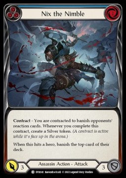 Nix the Nimble (Blue) [DYN141] (Dynasty) Regular