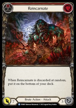 Reincarnate (Red) [DYN010] (Dynasty) Rainbow Foil