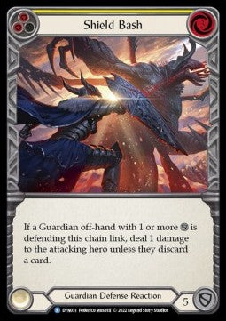 Shield Bash (Yellow) [DYN031] (Dynasty) Regular