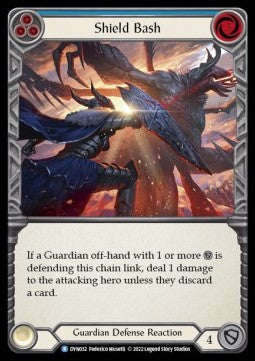 Shield Bash (Blue) [DYN032] (Dynasty) Regular