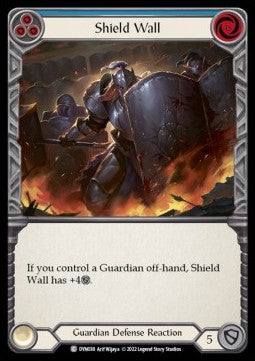 Shield Wall (Blue) [DYN038] (Dynasty) Regular