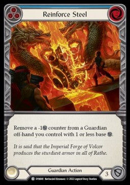 Reinforce Steel (Blue) [DYN041] (Dynasty) Regular