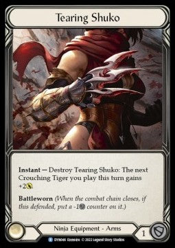 Tearing Shuko [DYN046] (Dynasty) Rainbow Foil