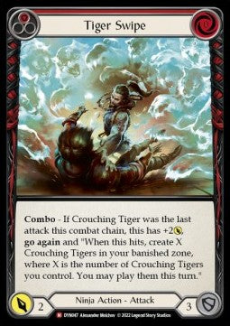 Tiger Swipe [DYN047] (Dynasty) Regular