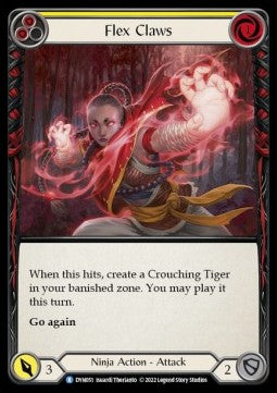 Flex Claws (Yellow) [DYN051] (Dynasty) Regular