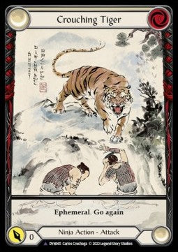 Crouching Tiger (Marvel) [DYN065] (Dynasty) Cold Foil
