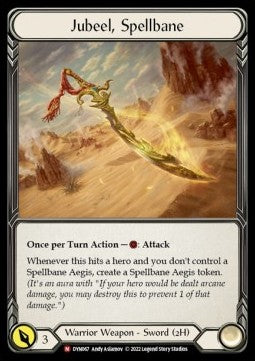 Jubeel, Spellbane [DYN067] (Dynasty) Rainbow Foil