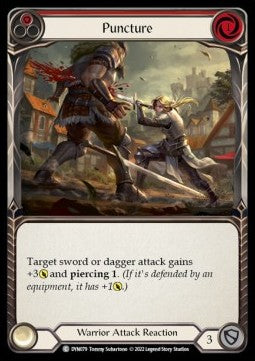 Puncture (Red) [DYN079] (Dynasty) Rainbow Foil