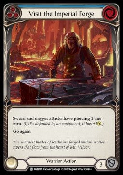 Visit the Imperial Forge (Blue) [DYN087] (Dynasty) Rainbow Foil