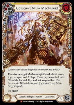Construct Nitro Mechanoid // Nitro Mechanoid [DYN092] (Dynasty) Cold Foil