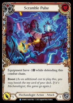 Scramble Pulse (Red) [DYN095] (Dynasty) Regular