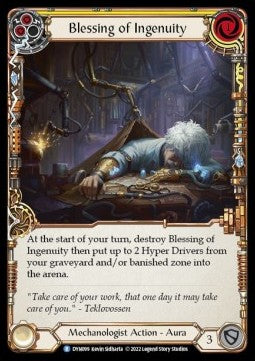 Blessing of Ingenuity (Yellow) [DYN099] (Dynasty) Regular