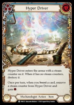 Hyper Driver (Blue) [DYN112] (Dynasty) Rainbow Foil