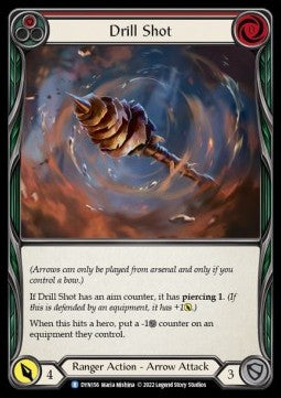 Drill Shot (Red) [DYN156] (Dynasty) Rainbow Foil