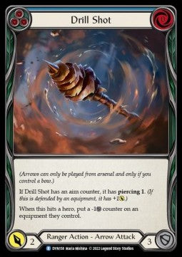 Drill Shot (Blue) [DYN158] (Dynasty) Rainbow Foil