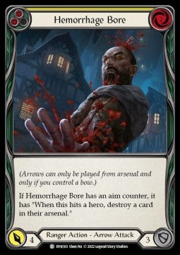 Hemorrhage Bore (Yellow) [DYN163] (Dynasty) Rainbow Foil