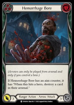 Hemorrhage Bore (Blue) [DYN164] (Dynasty) Rainbow Foil