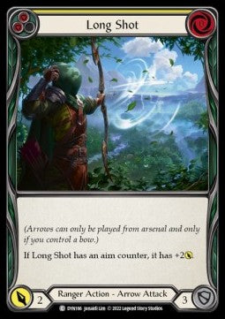 Long Shot (Yellow) [DYN166] (Dynasty) Rainbow Foil