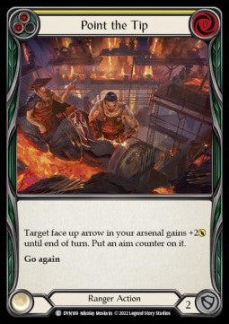 Point the Tip (Yellow) [DYN169] (Dynasty) Rainbow Foil