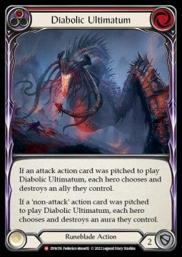 Diabolic Ultimatum [DYN174] (Dynasty) Rainbow Foil