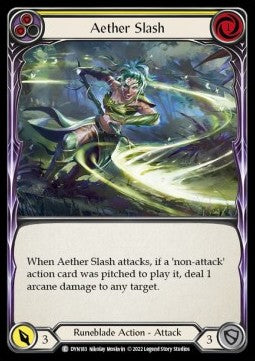 Aether Slash (Yellow) [DYN183] (Dynasty) Regular