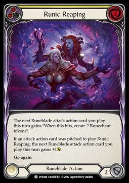 Runic Reaping (Yellow) [DYN186] (Dynasty) Regular