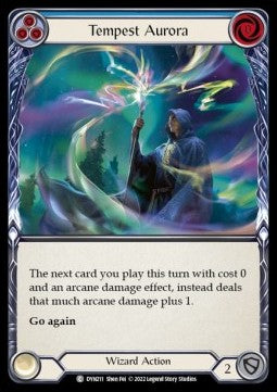 Tempest Aurora (Blue) [DYN211] (Dynasty) Regular