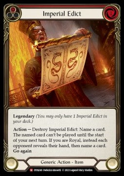 Imperial Edict [DYN240] (Dynasty) Rainbow Foil