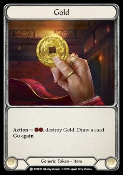 Gold [DYN243] (Dynasty) Rainbow Foil