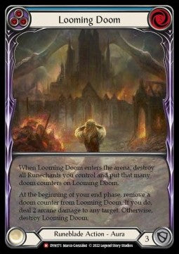 Looming Doom (Extended Art) [DYN175] (Dynasty) Rainbow Foil