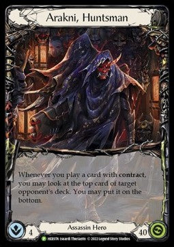 Arakni, Huntsman [HER074] (Hero Promos) Cold Foil