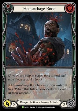 Hemorrhage Bore (Red) (Extended Art) [LGS119] (LGS Promos) Rainbow Foil