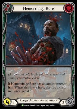 Hemorrhage Bore (Yellow) (Extended Art) [LGS120] (LGS Promos) Rainbow Foil