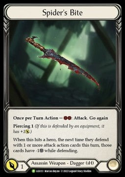 Spider's Bite [LGS111] (LGS Promos) Cold Foil