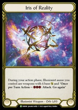 Iris of Reality [FAB098] (FAB Promos) Gold Cold Foil