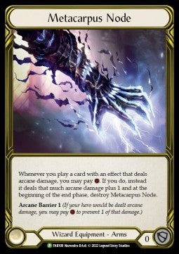 Metacarpus Nodes [FAB108] (FAB Promos) Gold Cold Foil