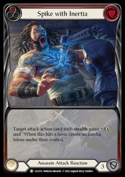 Spike with Inertia (Extended Art) [LGS132] (LGS Promos) Rainbow Foil