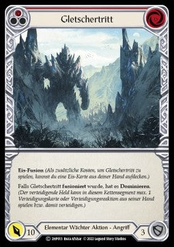 Glacial Footsteps (Red) [2HP013] (History Pack 2 - Black Label) Regular