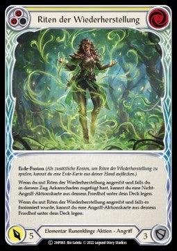Rites of Replenishment (Yellow) [2HP065] (History Pack 2 - Black Label) Regular