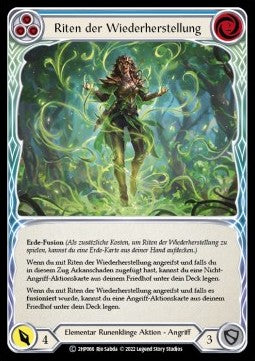Rites of Replenishment (Blue) [2HP066] (History Pack 2 - Black Label) Regular