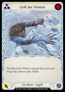 Winter's Grasp (Yellow) [2HP119] (History Pack 2 - Black Label) Regular
