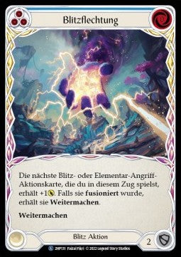 Weave Lightning (Blue) [2HP131] (History Pack 2 - Black Label) Regular