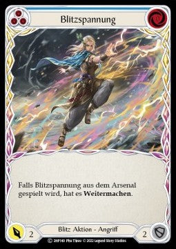 Lightning Surge (Blue) [2HP140] (History Pack 2 - Black Label) Regular