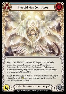 Herald of Protection (Blue) [2HP160] (History Pack 2 - Black Label) Regular