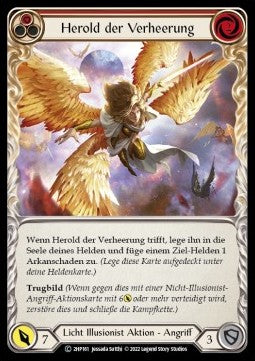 Herald of Ravages (Red) [2HP161] (History Pack 2 - Black Label) Regular