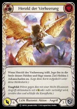 Herald of Ravages (Yellow) [2HP162] (History Pack 2 - Black Label) Regular
