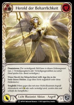 Herald of Tenacity (Yellow) [2HP168] (History Pack 2 - Black Label) Regular