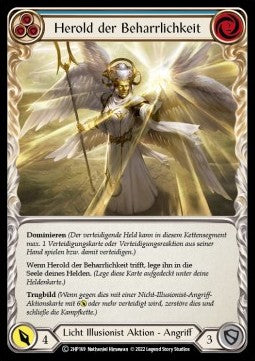 Herald of Tenacity (Blue) [2HP169] (History Pack 2 - Black Label) Regular