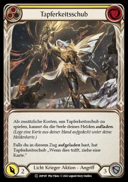 Bolt of Courage (Yellow) [2HP187] (History Pack 2 - Black Label) Regular