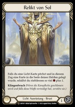 Vestige of Sol [2HP201] (History Pack 2 - Black Label) Regular